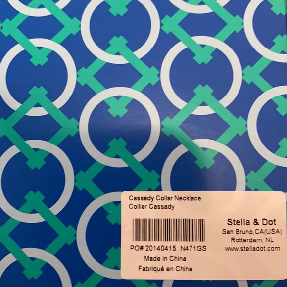 Stella and Dot vintage Cassidy Statement necklace with box - Picture 2 of 3